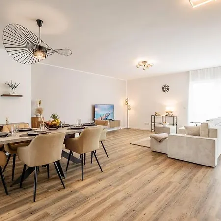 Апартаменты Sky Penthouse 07 I Aufzug I Tv I Terrasse I Bbq *