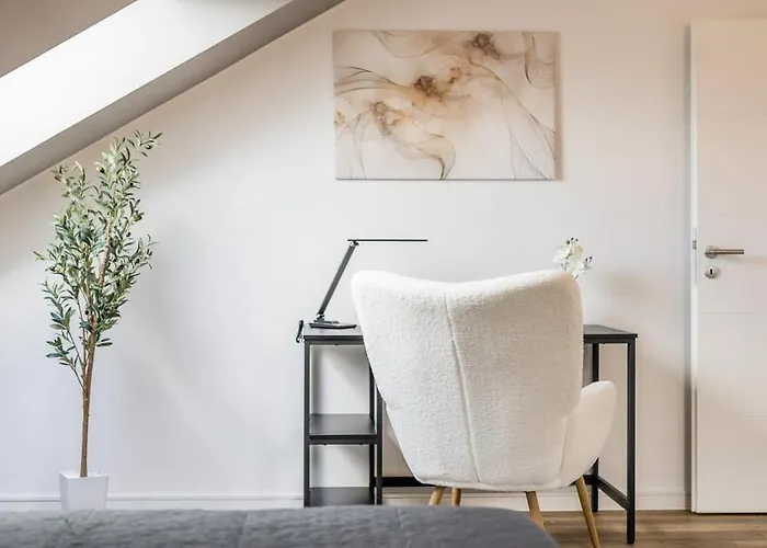 Sky Penthouse 07 I Aufzug I Tv I Terrasse I Bbq Lejlighed Hamm (North Rhine-Westphalia)